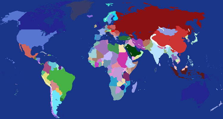 World Map - 1970 (Large)