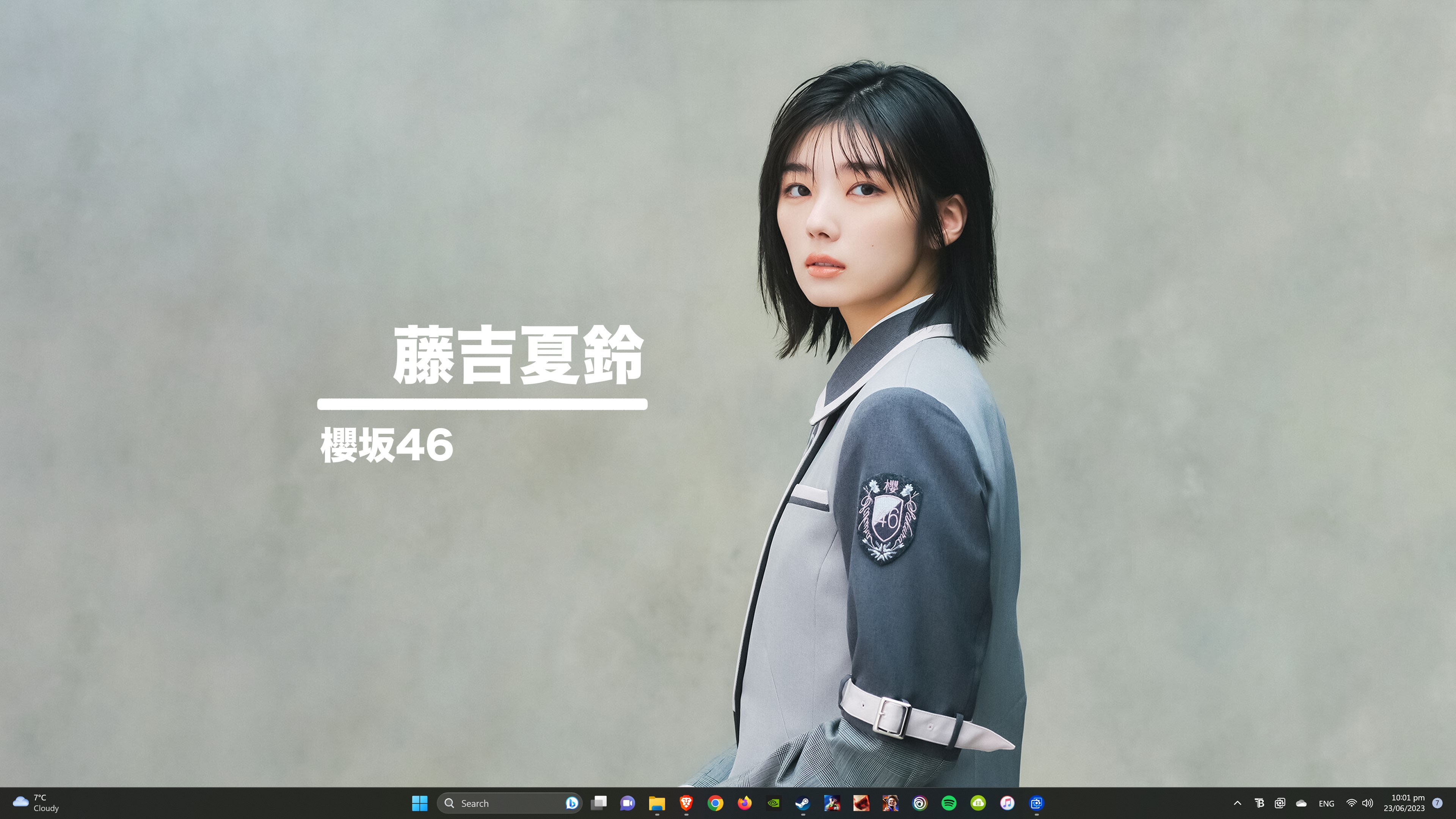Steam Workshop::櫻坂46 Sakurazaka46 - Start over! Wallpaper (藤吉