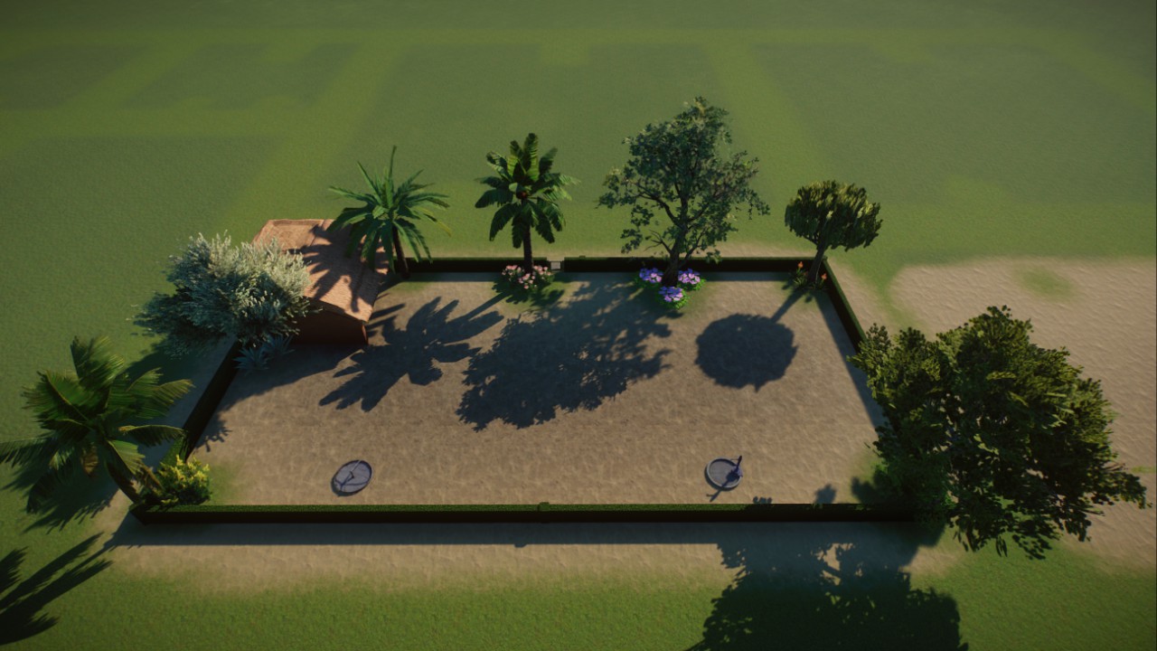 Open African Crested Porcupine Habitat (1.16)