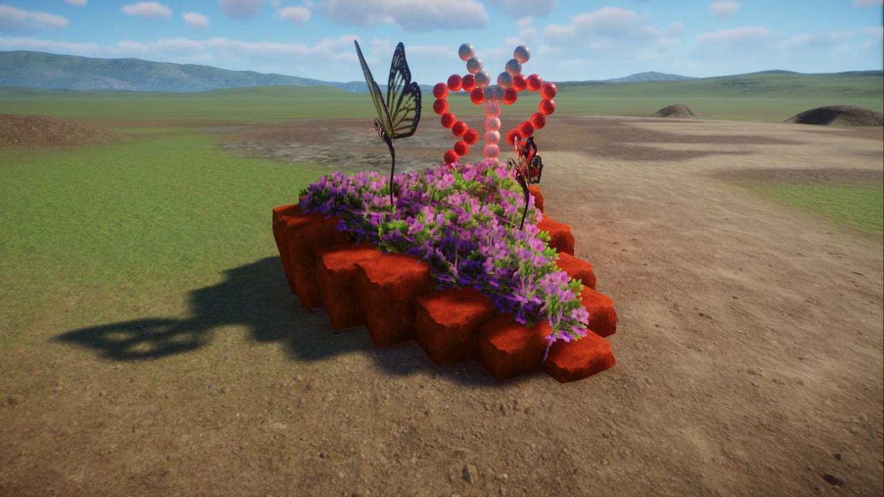 Nomja´s Blumen Herz Deko