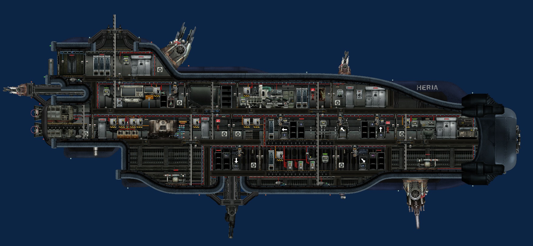 Herja quality of life changes -by Hallway – Barotrauma Mod