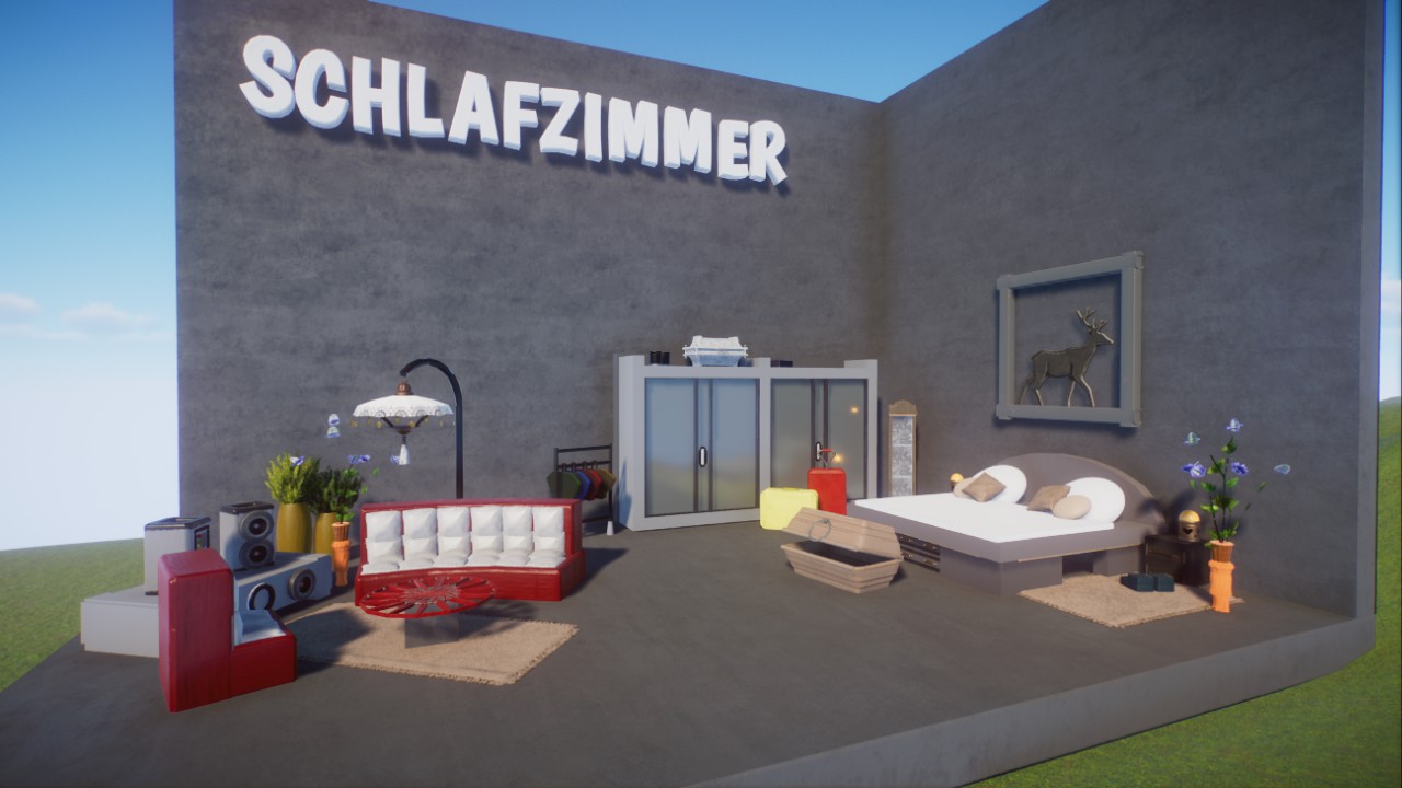 Nomja´s Schlafzimmer / Bedroom