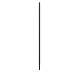 Pole 300cm x 5cm x5cm Corroded Metal
