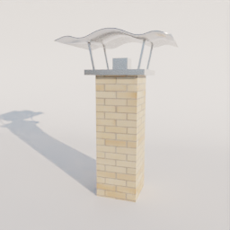 dlX - Chimney(with cover)