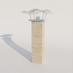 dlX - Chimney 2m(with cover)