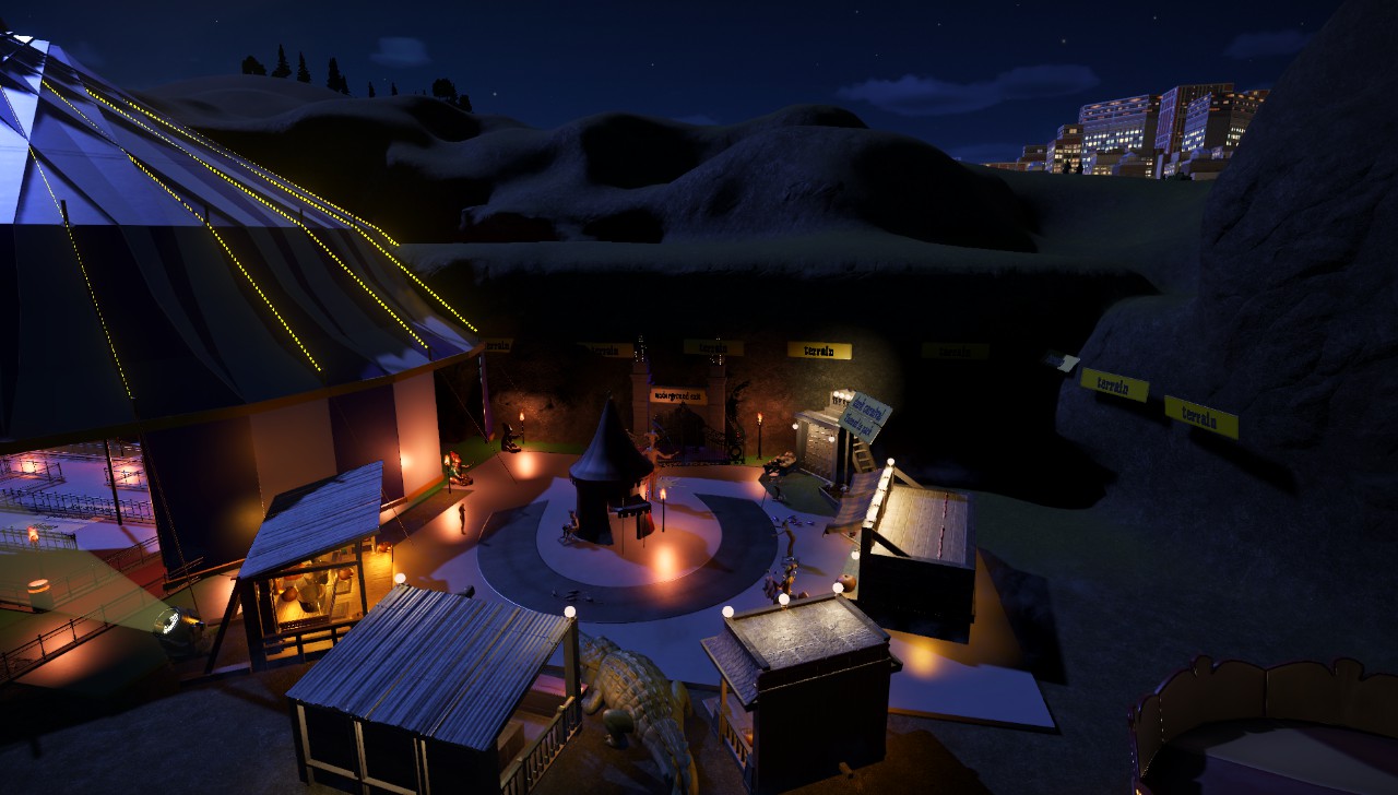 Project PlanCo Dark Carnival Dark Ride -Prototype-