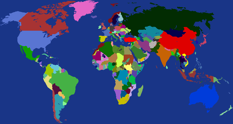 Realistic World Map (V0.9)
