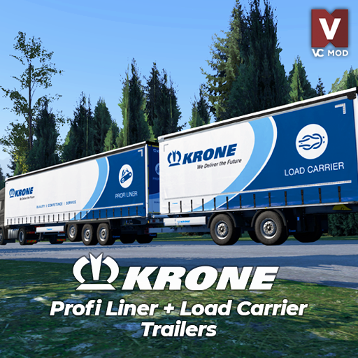 [Dannio] Krone Trailers (Profi Liner + Load Carrier) preview