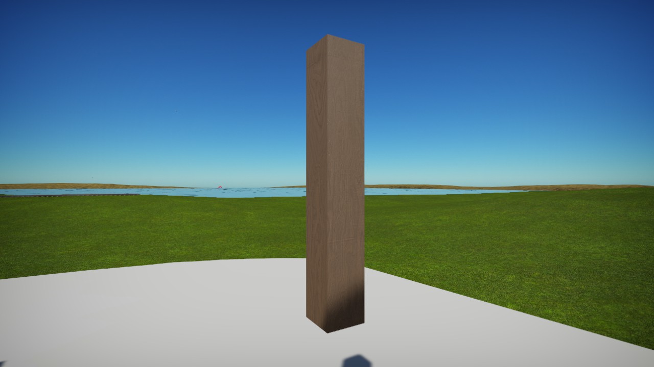 Wooden Post 2m