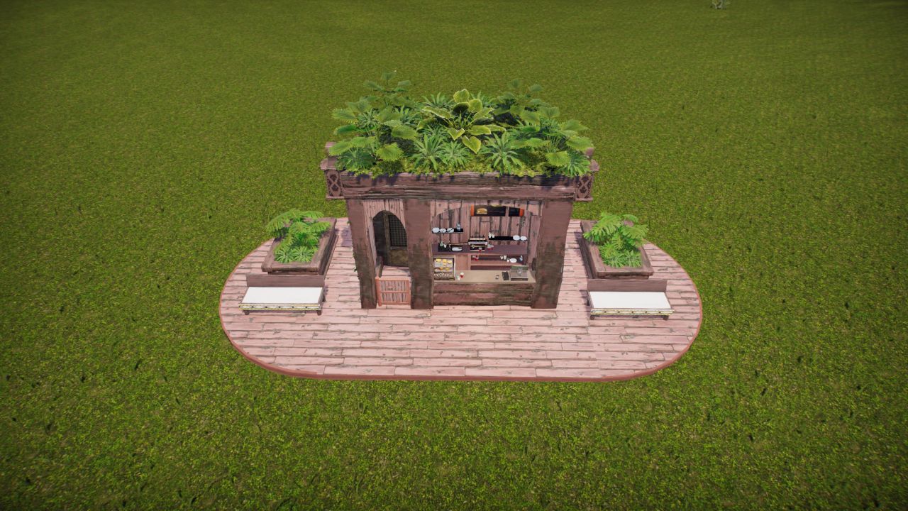 Small restaurant. / Restaurante pequeño.