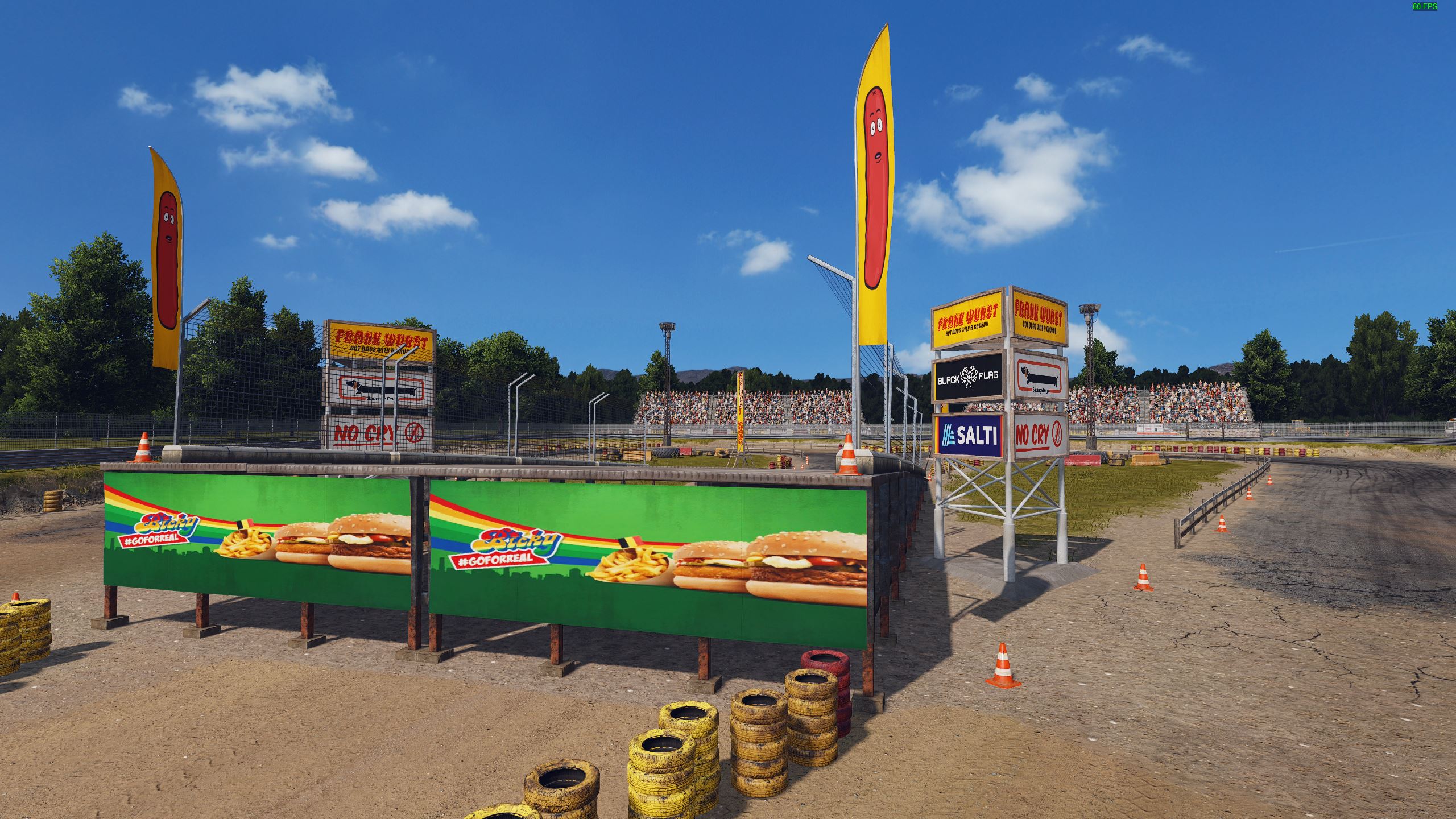 Frank Wurst Hotdog Ads