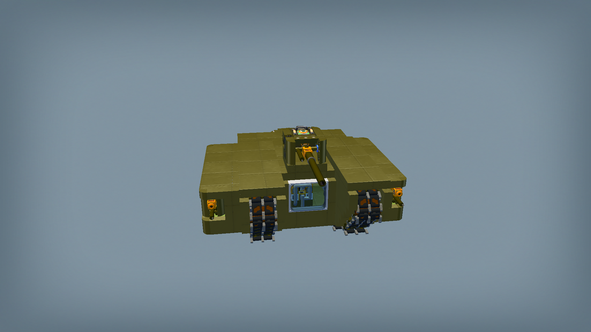 Goliaf superTank with auto turrets