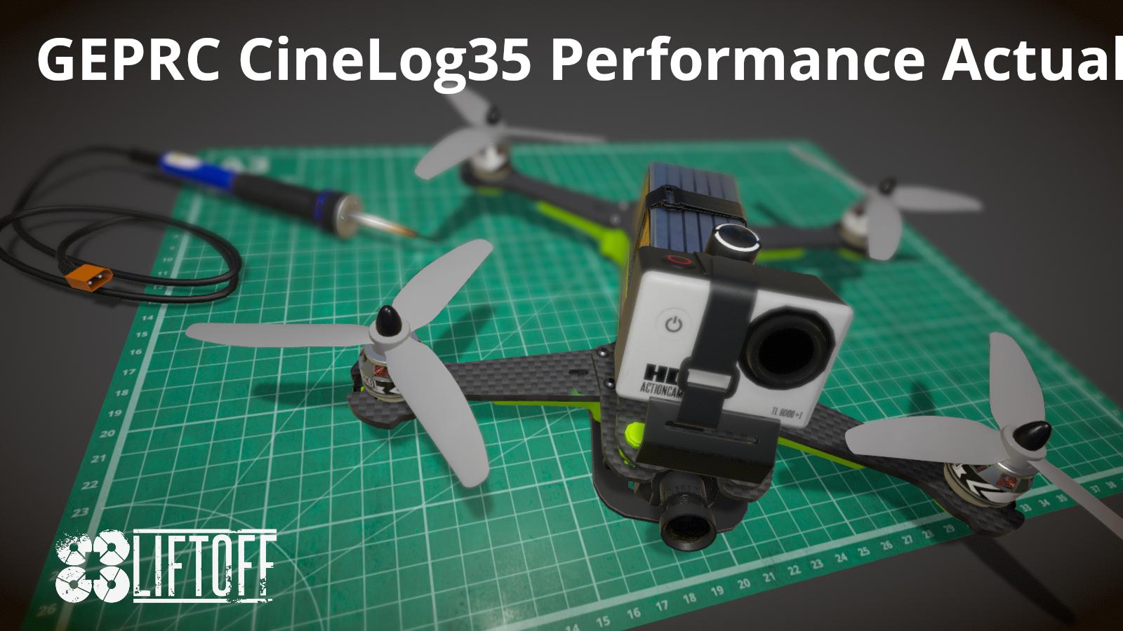 GEPRC CineLog35 Performance Actual PIDs