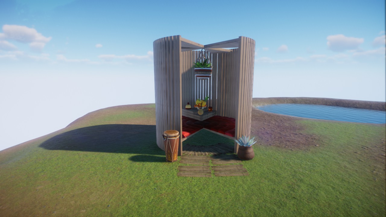 Nomja´s Garten Sitzecke