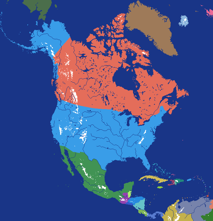Advanced Modern Day North America