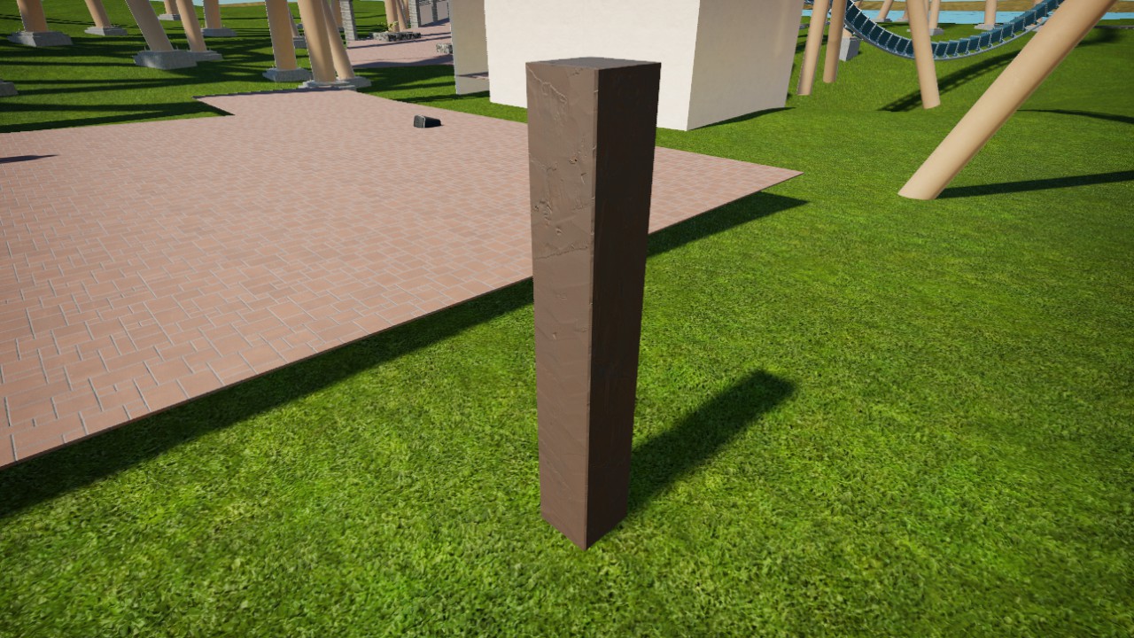 Old Wooden Beam 1 2m