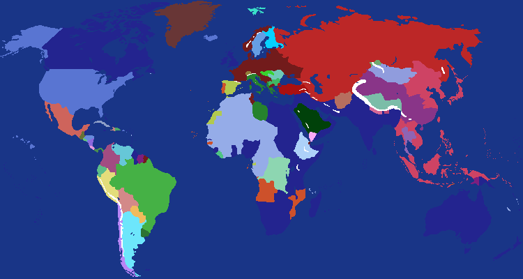 World Map - 1942 (Large)