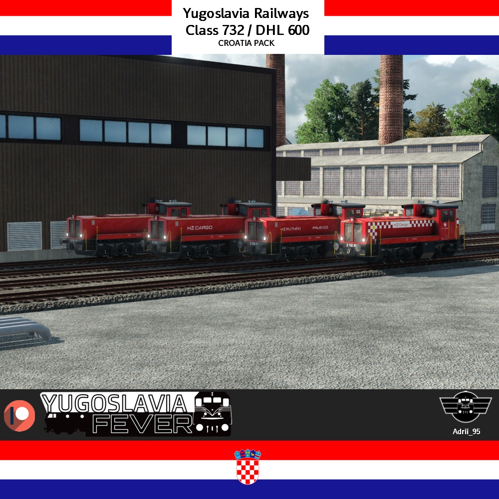 Croatia Railways Class 2132 Diesel-Hydraulic locomotive