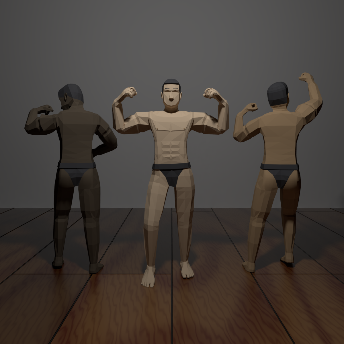 muscular boy