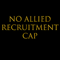 Allied recruitment and merceneries |  cap increased to 6
