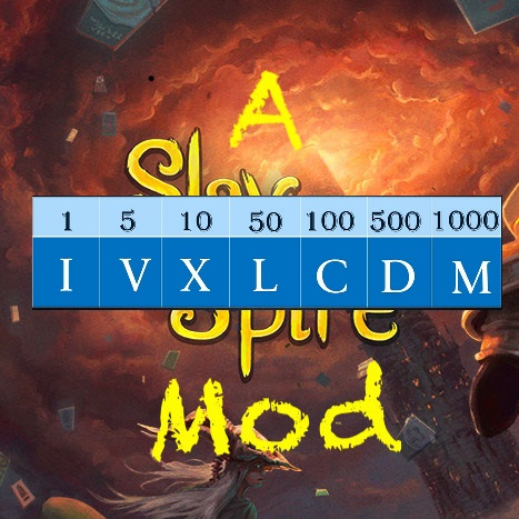 Slay the Spire Except Its All Roman Numerals