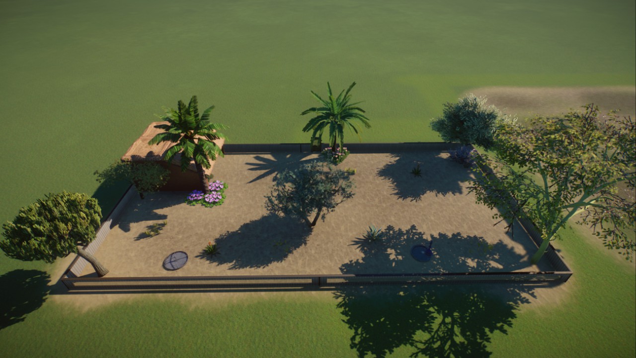 Box Dama Gazelle Habitat (1.14)