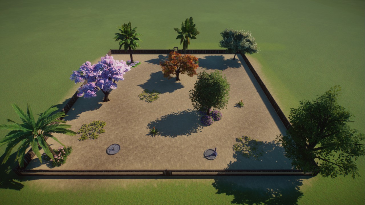 Box Dromedary Camel Habitat (1.14)