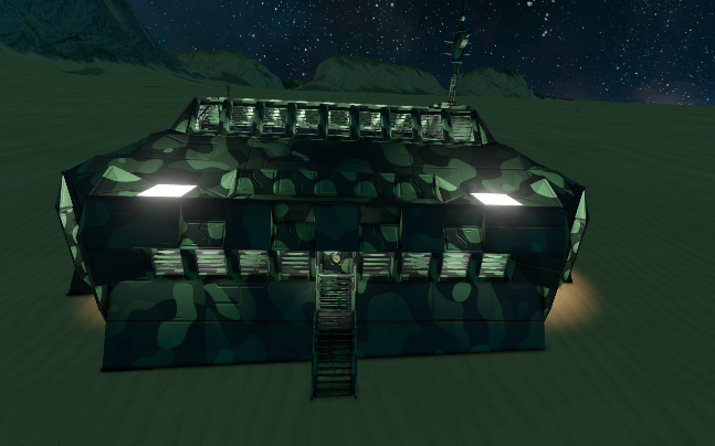 Woodland Green Camo Industrial Barracks V.1.0