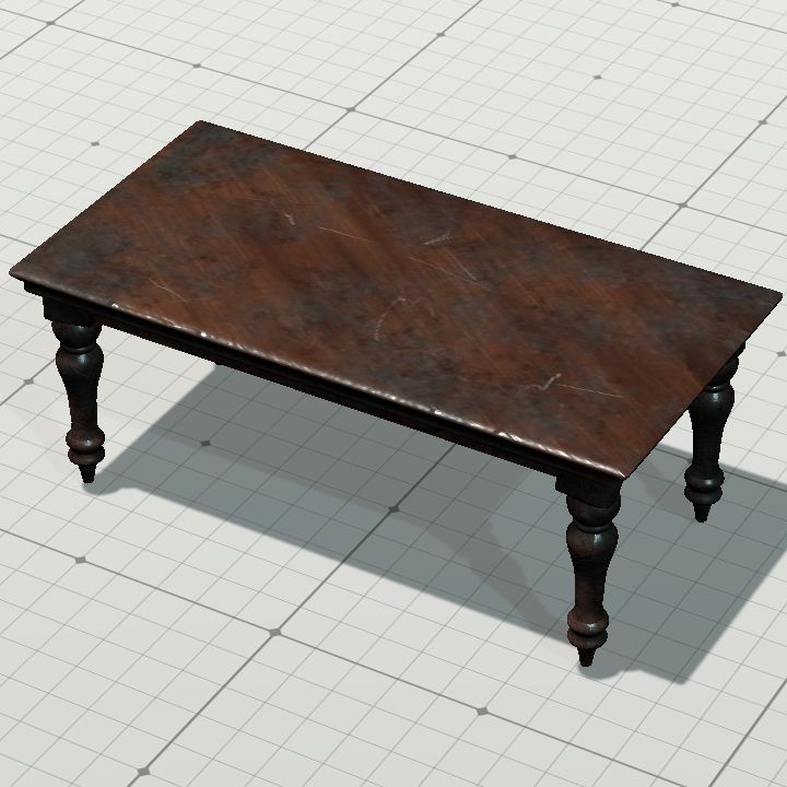 Table, Coffee - Haunted Mansion