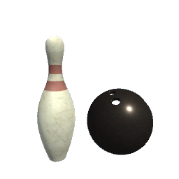 Bowling Ball & Pin