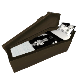 Vampire Coffin Bed