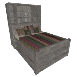 Bookshelf Bed - Vintage Cabin
