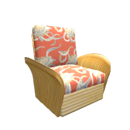 Golden Girls Rattan Chair