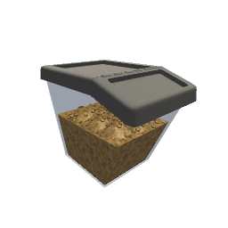 Dog & Cat Food Container