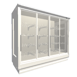 Storage Fridge Freezer - White