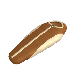Camping Sleeping Bag - Orange