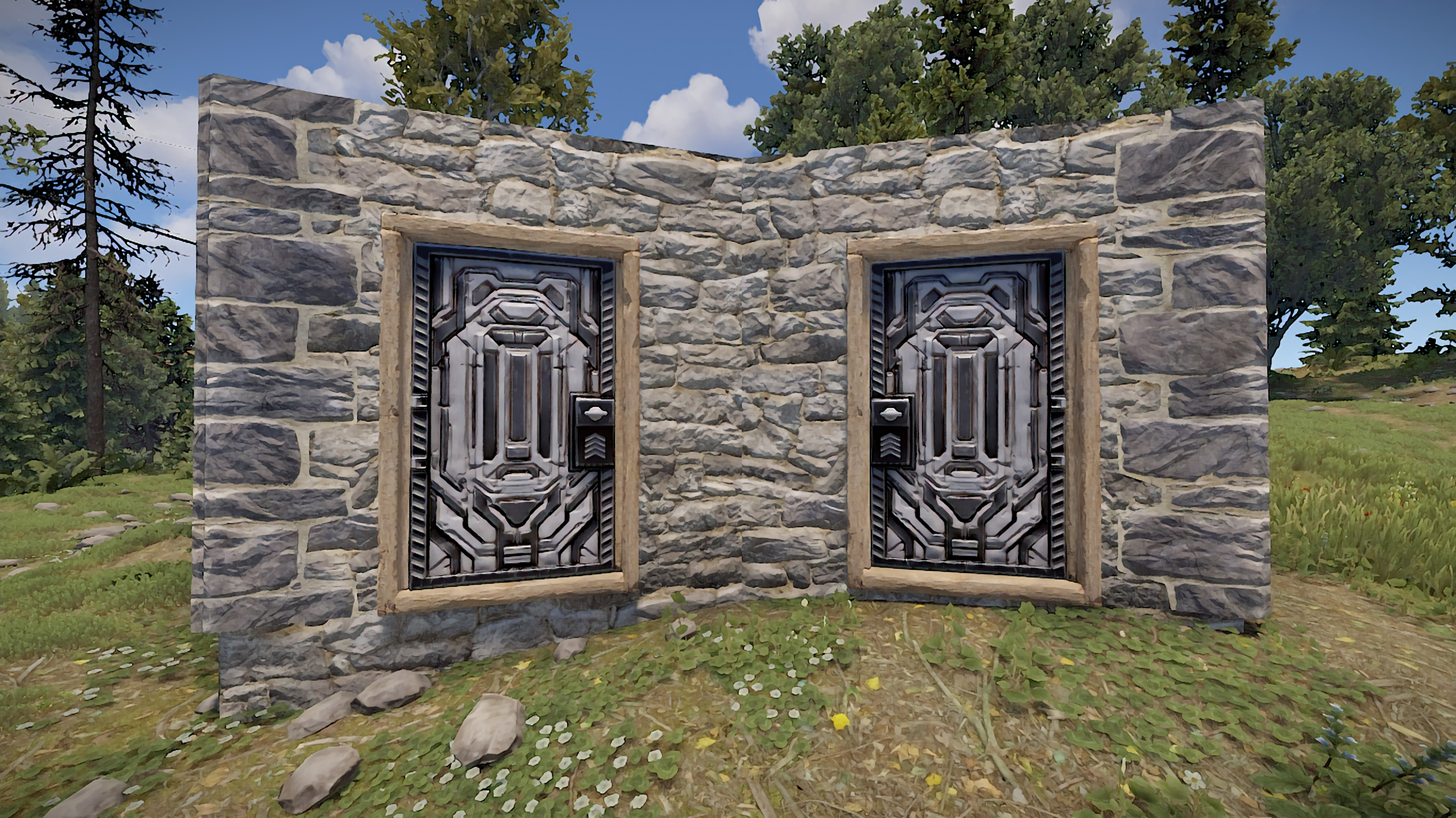 Dystopian Cell Door