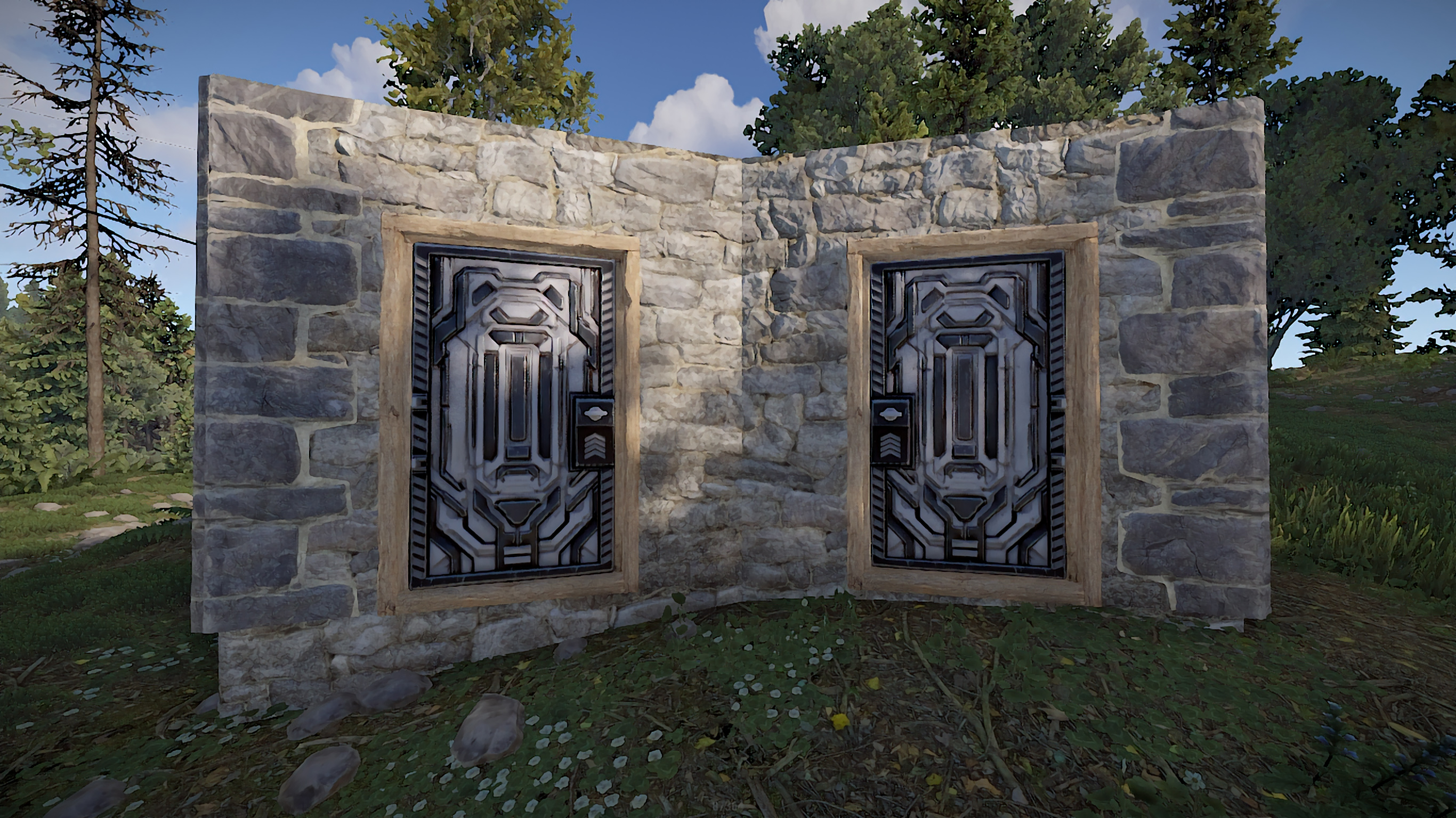 Dystopian Cell Door
