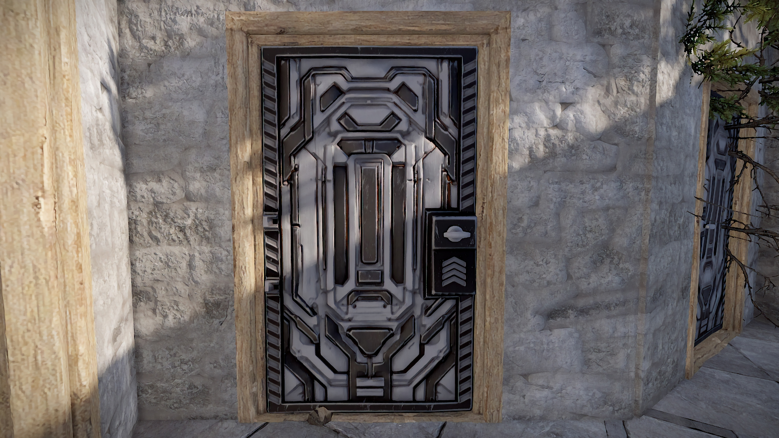 Dystopian Cell Door