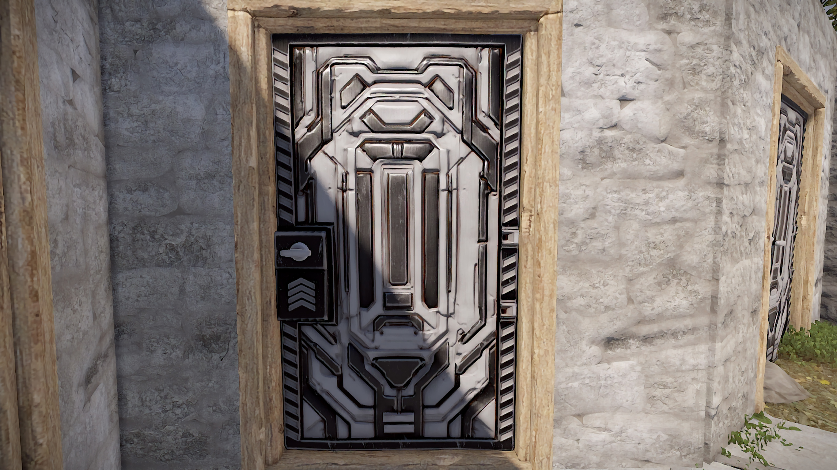 Dystopian Cell Door