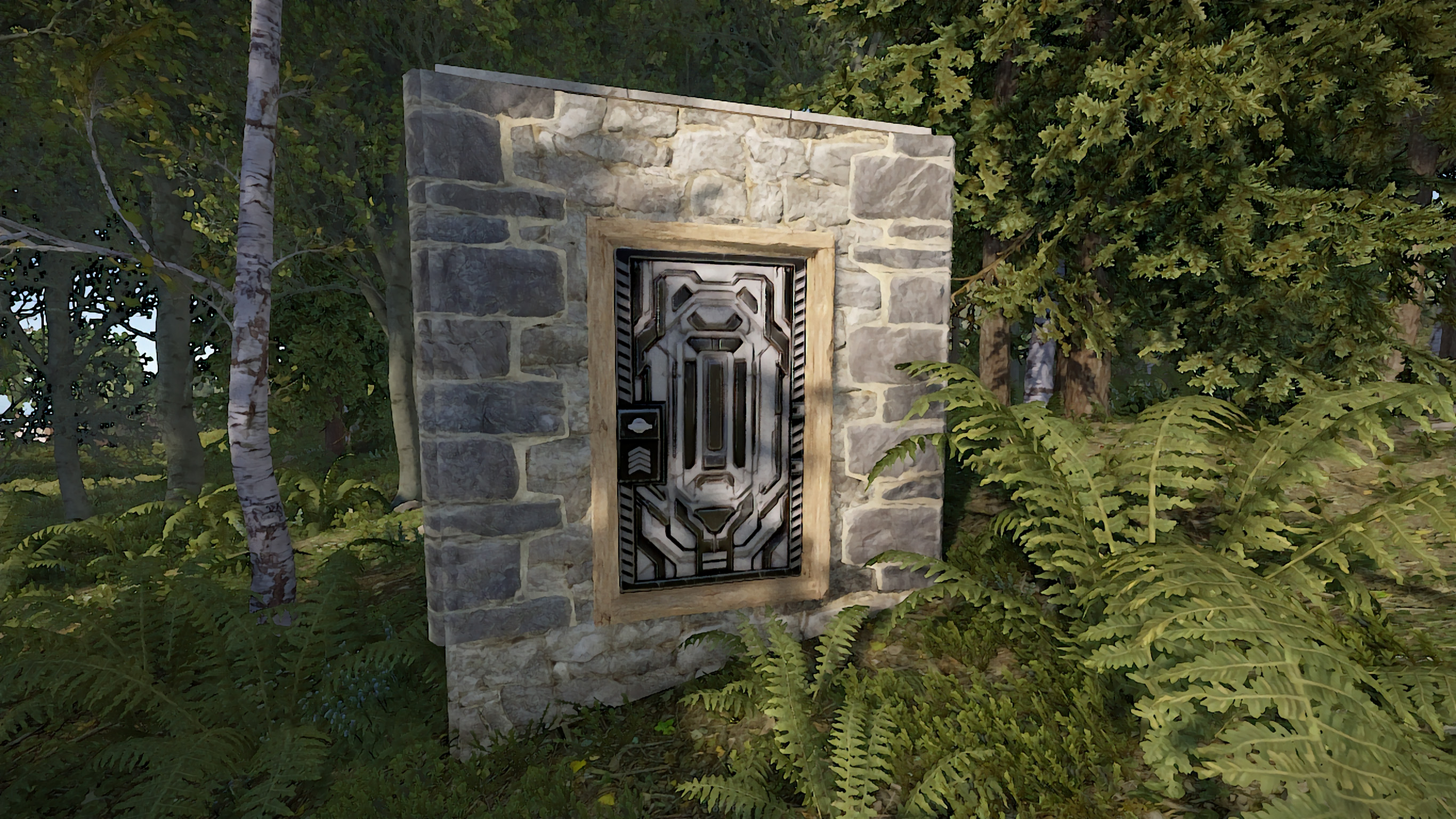 Dystopian Cell Door
