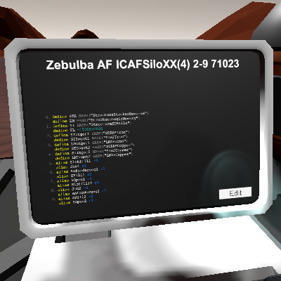 Zebulba AF ICAFSiloXX(4) 2-9 71023