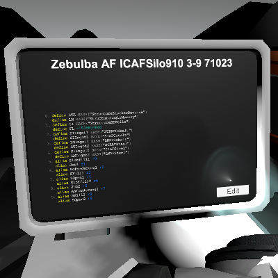Zebulba AF ICAFSilo910 3-9 71023