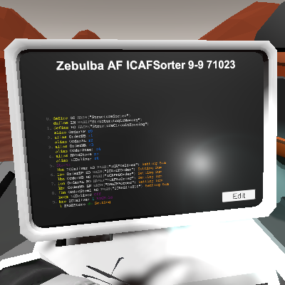 Zebulba AF ICAFSorter 9-9 71023