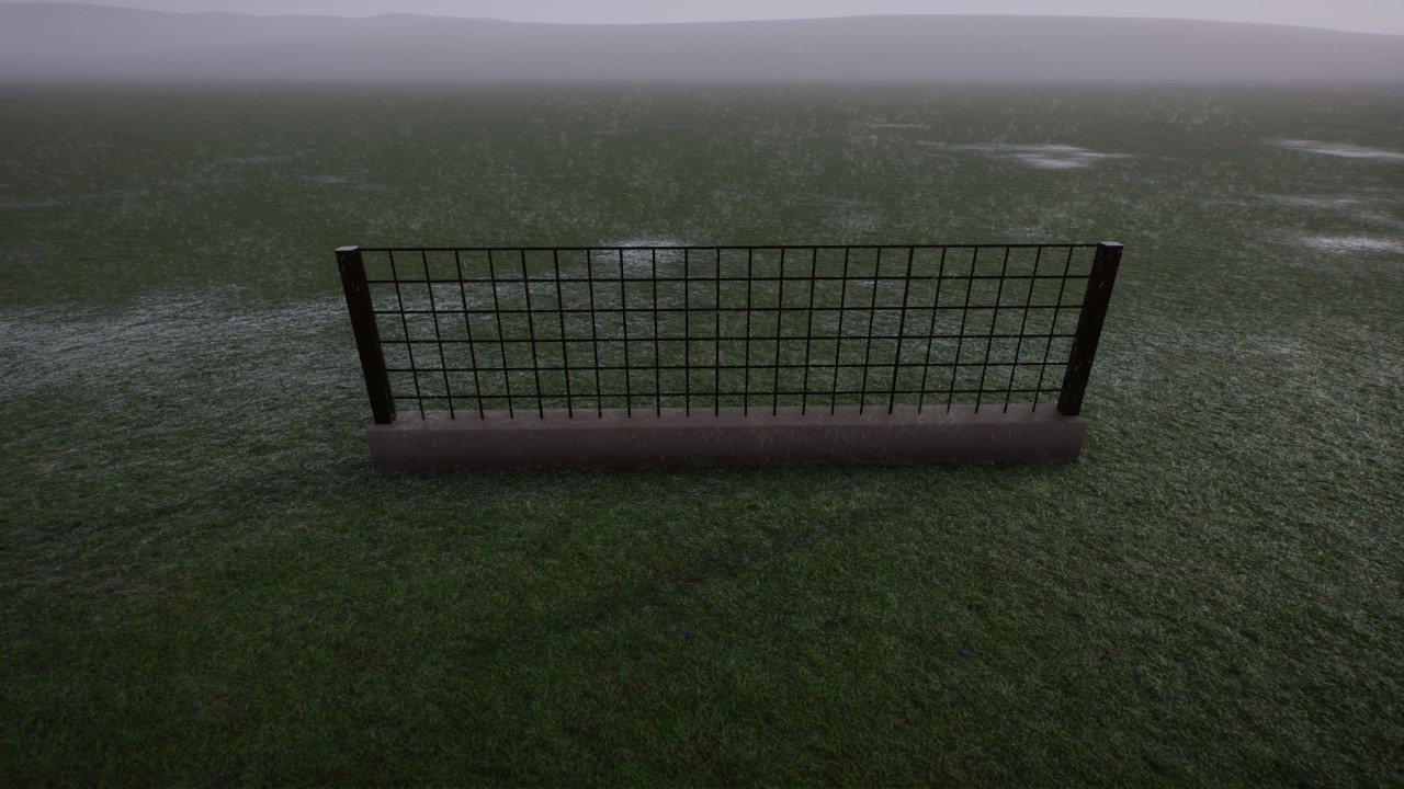 1m Mesh Fence