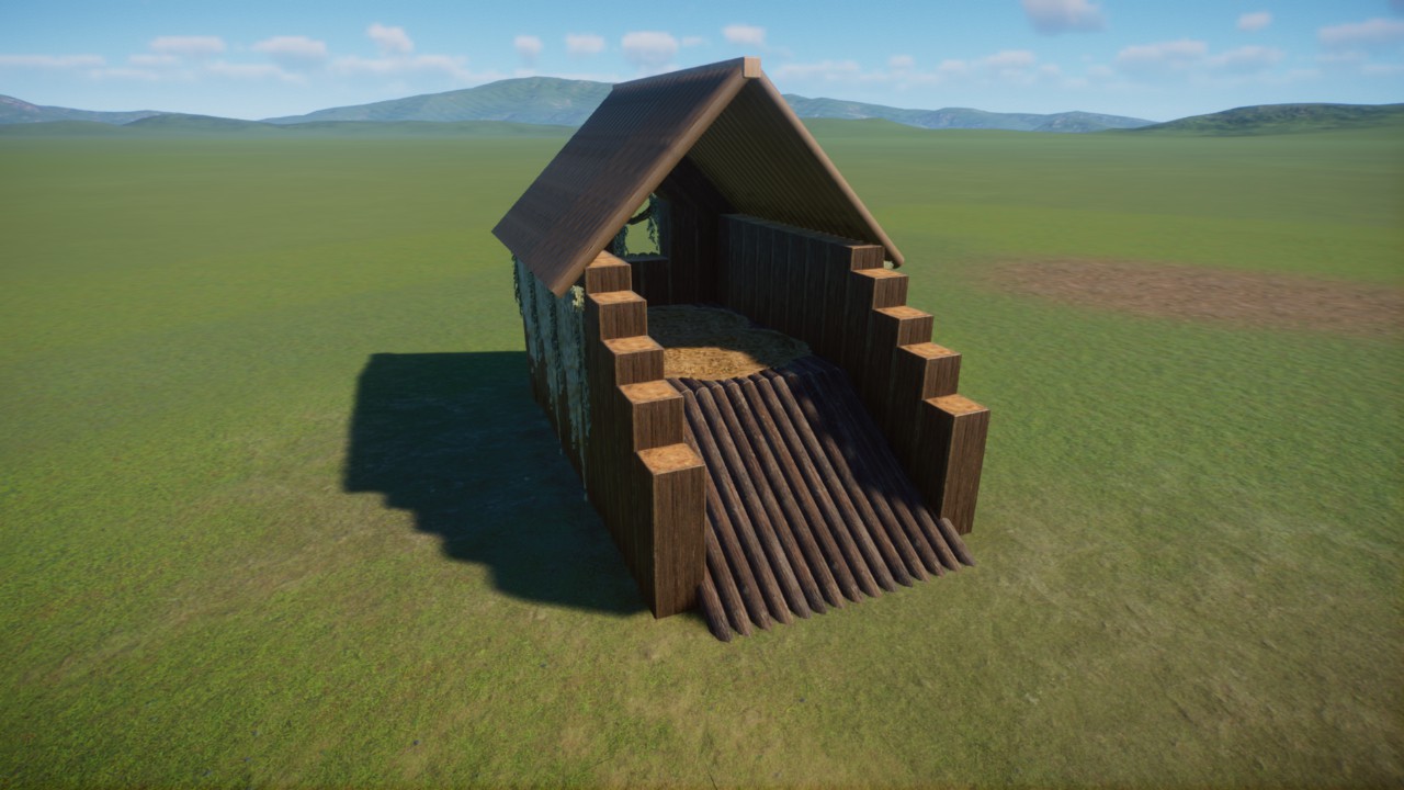 Raccoon shelter