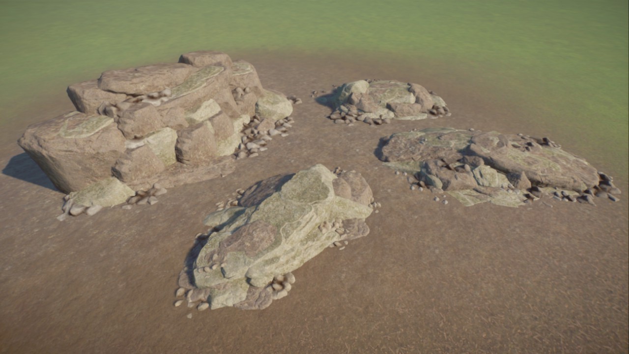Ridge Rock Formations 3!
