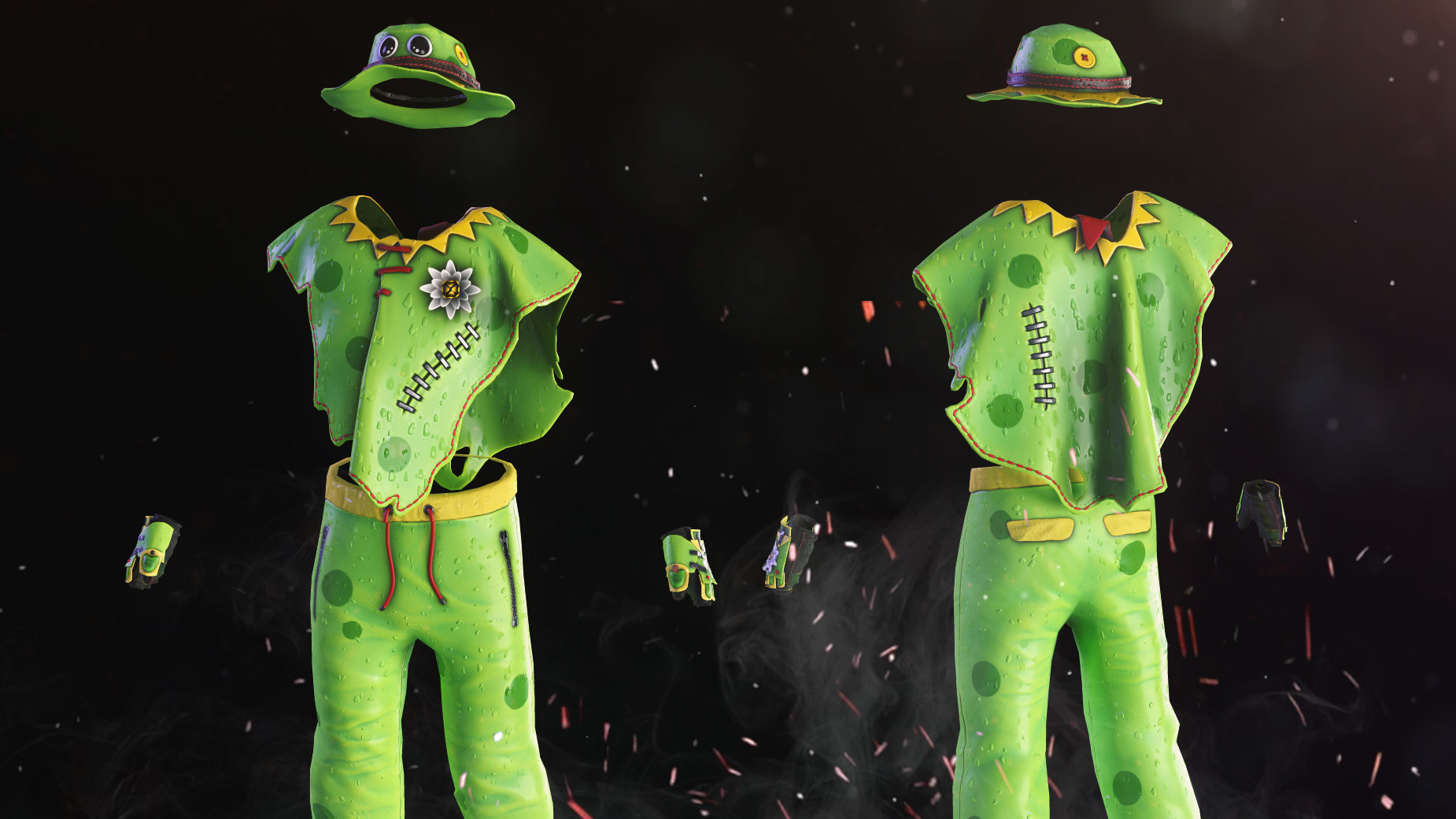 Frog Cosplay Poncho