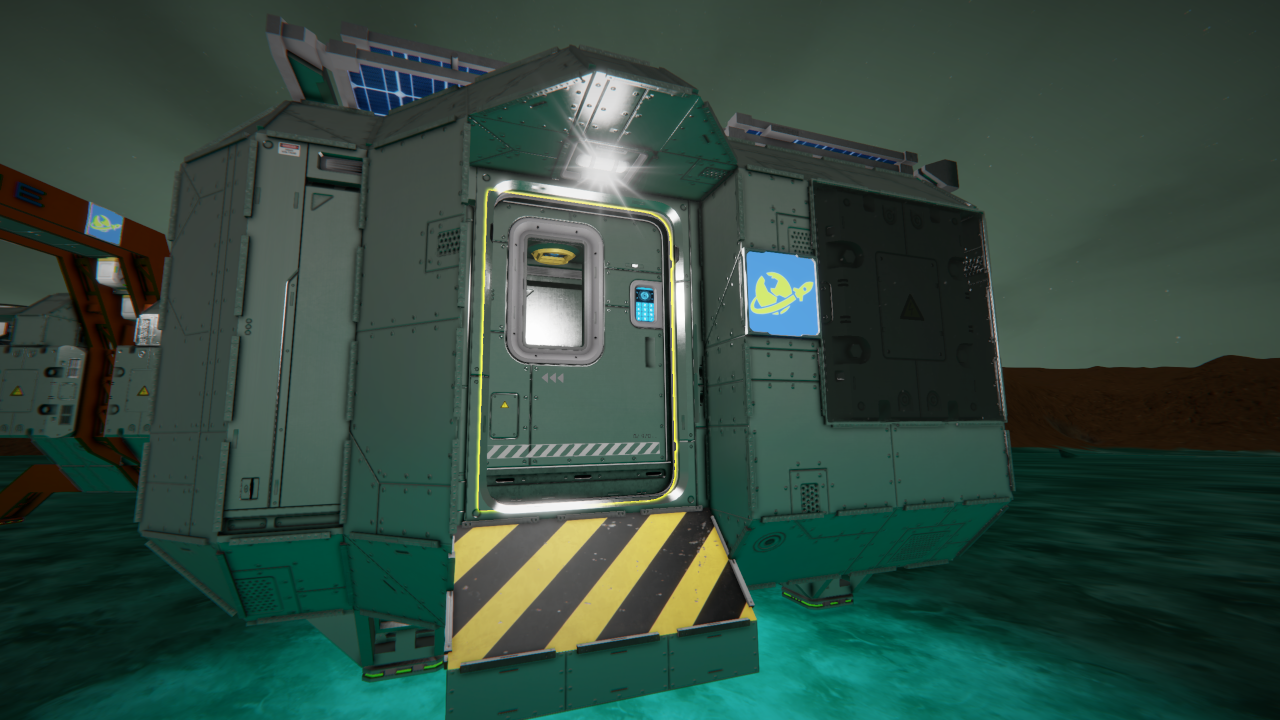 SkyCraneModule - Habitat preview