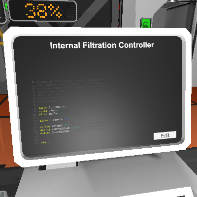 Internal Filtration Controller